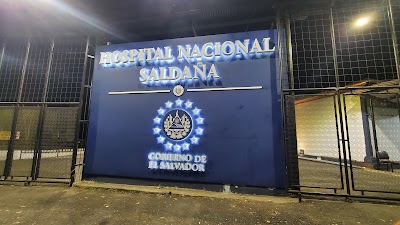 Hospital Nacional "Dr. José Antonio Saldaña" - Centro de salud en El Salvador