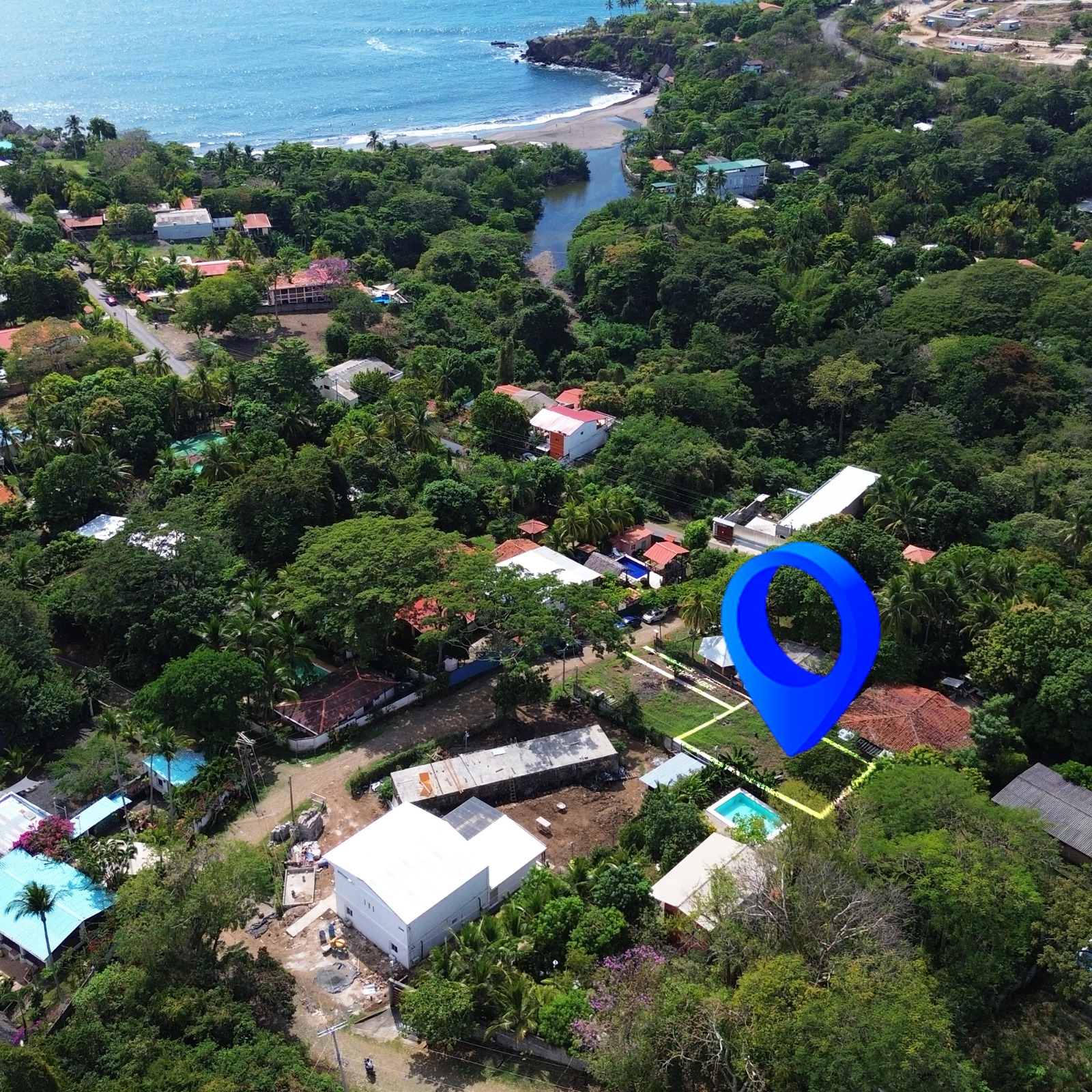 Lote en venta con 1 baños y 1 habitación en Tamanique, La Libertad, El Salvador
