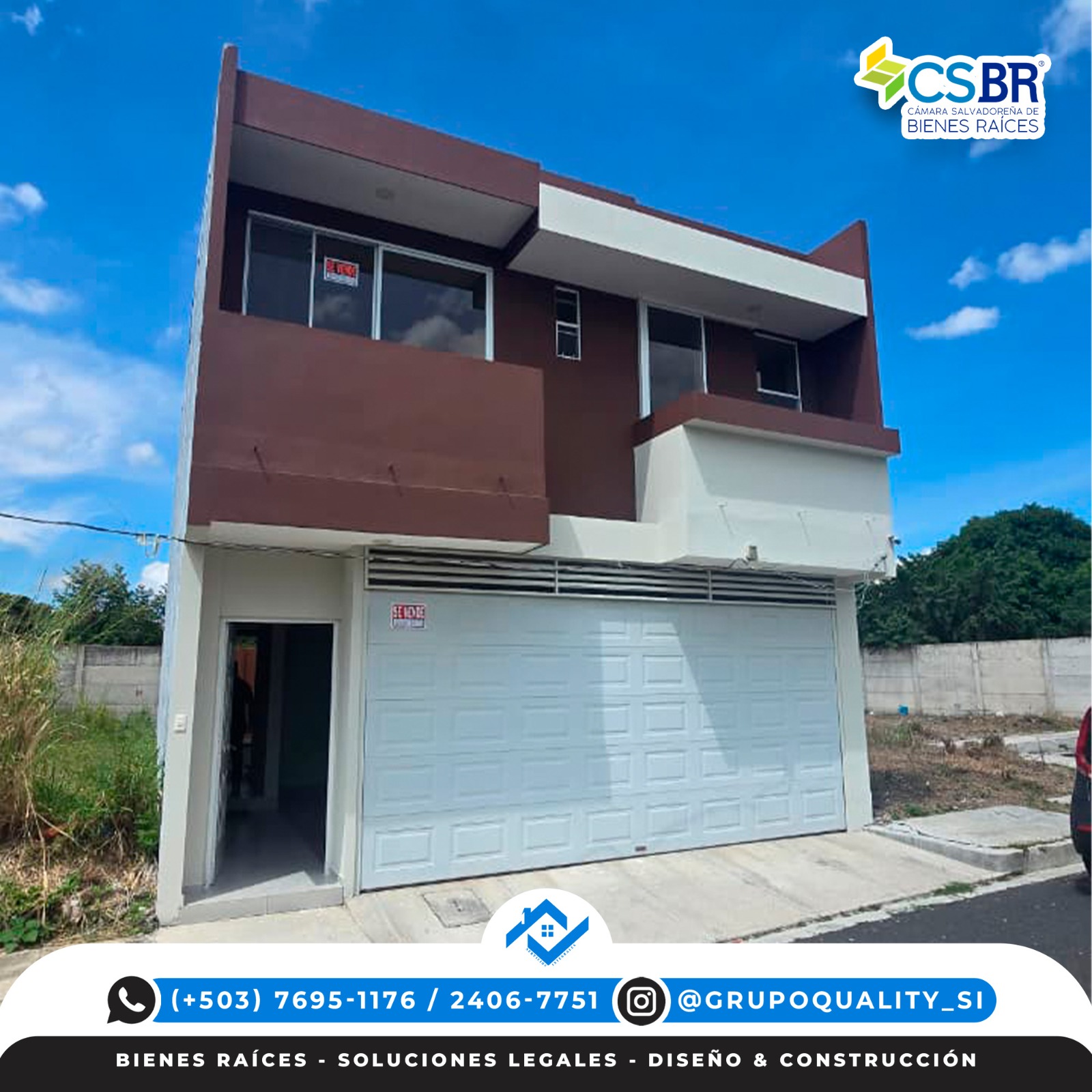 Casa en venta con 2.5 baños y 3 habitaciones en Santa Ana, Santa Ana, El Salvador